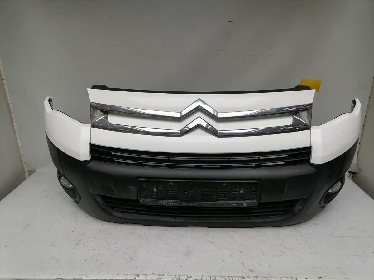 Citroen Berlingo 2 original Stoßstange Stossfänger vorn EWP weiss Bj.2011